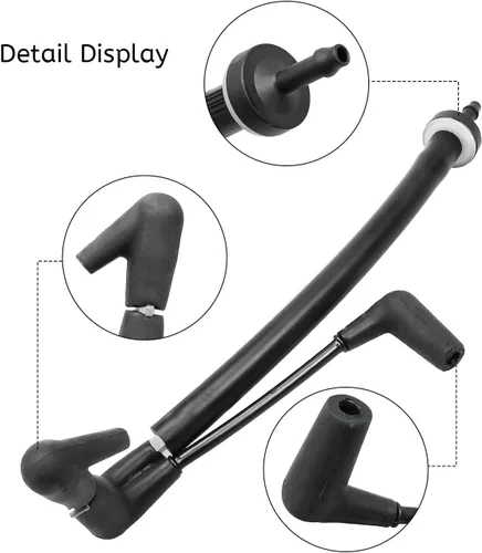 Vista 6 de FL3Z-3A788-B Manguera de Vacío con Válvula de Retención Automática Compatible con Ford F-150 Expedition Lincoln Navigator 2017 2018 2019 2020