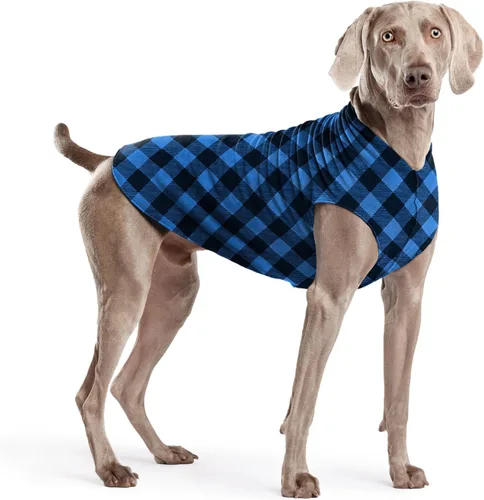 Vista 36 de Abrigo elástico de lana para perro, ropa suave y cálida para perro, suéter elástico para mascotas, lavable en lavadora, ecológico, para todo el año