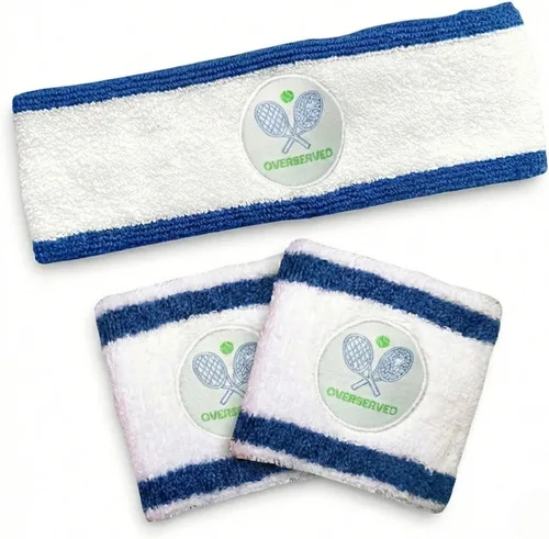 Vista 12 de Super Fly Goods Bandas para el sudor, pickleball golf, tenis, gran regalo o para tus deportes o equipo, juego de bandas deportivas que incluye