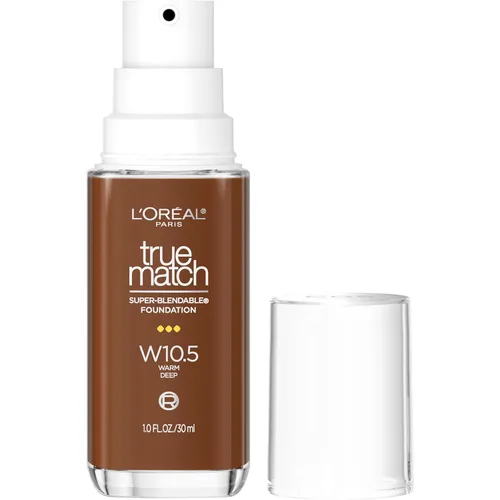 Vista 53 de L'Oreal Paris True Match - Base líquida supermezclable, maquillaje de base líquida de cobertura media, C0.5, ligero, 1 onza líquida