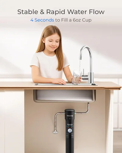 Vista 8 de Waterdrop RF15 Cartucho de filtro de repuesto para filtro de agua debajo del fregadero de 15UA/15UB/15UC, reduce PFOA/PFOS, PFAS, plomo, cloro, mal