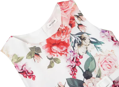 Vista 7 de Bonny Billy Vestidos de fiesta para niñas con estilo vintage floral