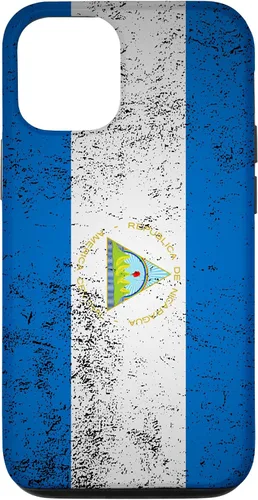 Vista 28 de Funda de regalo para iPhone 17 con diseño de bandera de Nicaragua de Grunge