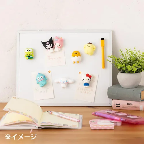 Vista 4 de Sanrio Imán de mascota Badtz Maru 147095 Bad Battsmaru