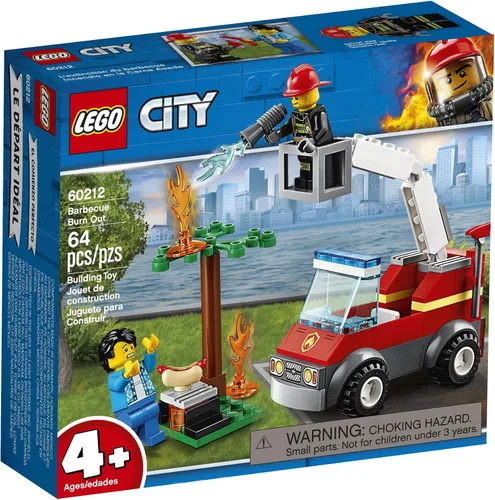 Vista 4 de LEGO City Barbecue Burn Out 60212 Kit de construcción (64 piezas)