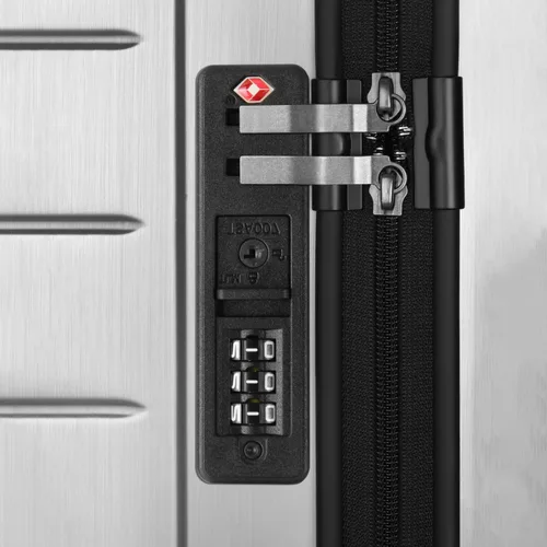 Vista 5 de Paquete de 2 cerraduras TSA para equipaje, cerraduras de equipaje aprobadas por la TSA, cerradura de combinación de viaje pequeña para bolsa