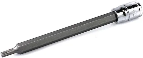 Vista 2 de Capri Tools 30057 XZN Dado de Broca Cuadrada Triple Extra Largo de 4mm con Impulsor de 1/4 Pulgadas