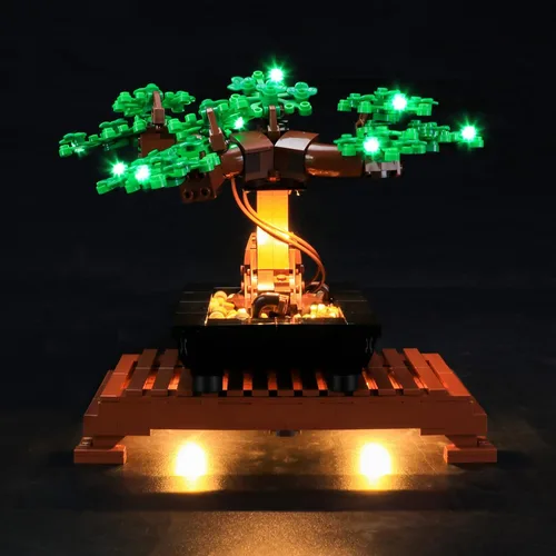 Vista 5 de LIGHTAILING Luz LED para modelo de bloques de construcción Bonsái Lego 10281 - No incluye el set