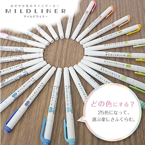 Vista 2 de Zebra Mildliner WKT7-25C - Resaltador de 25
