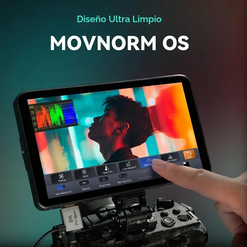 Vista 11 de Portkeys LH7P Monitor de Campo de Cámara de 7 pulgadas Control Inalámbrico