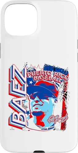 Vista 8 de Funda para iPhone 11 Javier Baez International Baseball Puerto Rico MLBPA