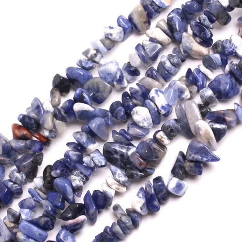 Vista 25 de GEM-Inside - Chips de piedra de cristal para hacer joyas, cuentas sueltas de forma libre con agujero para hacer pulseras, collares, adultos, 34