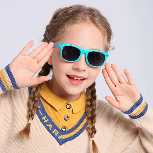 Vista 3 de FANNYGO Paquete de 3 lentes de sol polarizados para niños y niñas
