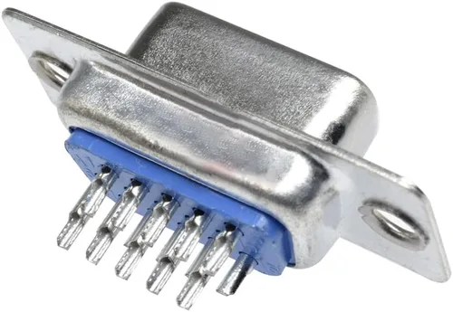 Vista 2 de 10PCS VGA macho DB15 3fila HD15 15Pin soldadura Copa Conectores Kit