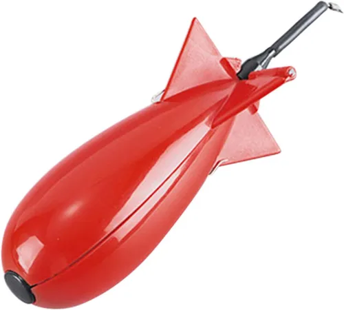 Vista 10 de Arinda Pesca Spomb forma de cohete Spod Alimentadores de pesca Float Bait Holder Tackle Tool Accesorios