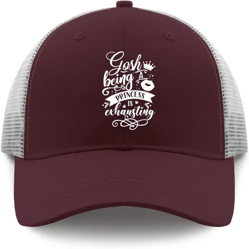 Vista 9 de Hat Gosh Being a Princess is Exhausting Gorras de béisbol, gorra vintage para mujer
