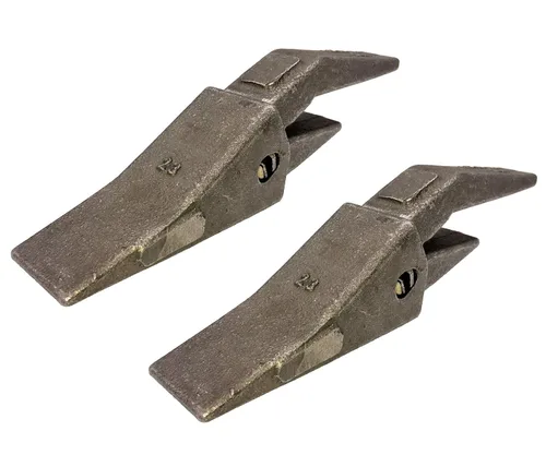 Vista 4 de Retroexcavadora, vástago de excavadora, diente y conjunto de pin, labio de 3/4" - 2740-MW-23, 230SP (1)