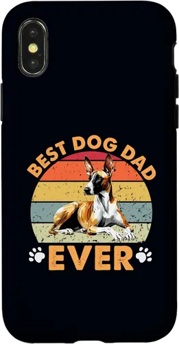Vista 4 de iPhone 15 Best Podenco Canario Dog Dad Ever Funny Dogs Owner Retro Case