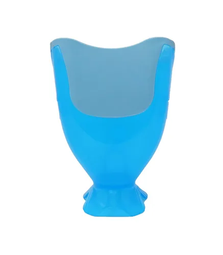 Vista 4 de Copa de enjuague de champú para peces para niños Cubo de baño para bebés Cubo de enjuague para bebés sin desgarros Tres opciones