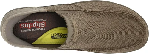 Vista 5 de Skechers Men's Streetwear Melson - Bentin Moc Toe Casual Slip-Ins