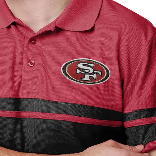 Vista 3 de FOCO Men's NFL Team Logo Polo Short Sleeve Shirt