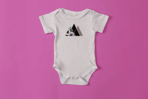 Vista 10 de Cricut Baby Bodysuit Blank, DIY Custom Baby Onesie