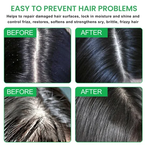 Vista 4 de Barra de champú sólida hecha a mano – Barra de champú natural y acondicionador para cabello seco, nutrición del cabello, evita puntas derramadas