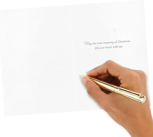 Vista 7 de Hallmark Surtido de tarjetas de Navidad religiosas en caja, Natividad (40 tarjetas y sobres)
