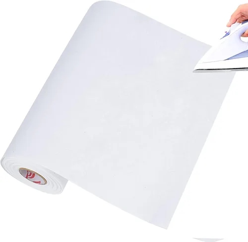 Vista 14 de Simthread Estabilizador de bordado con respaldo desmontable - 1.8 onzas, peso medio, 6" x 25 yardas/rollo, para aros de bordado de máquina de 1" x