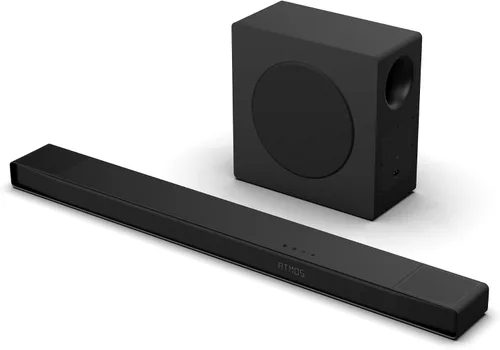 Vista 16 de Hisense AX3100Q Barra de sonido de 3.1 canales con subwoofer inalámbrico, Dolby Atmos, DTS:X, canal central, control de aplicación y control remoto
