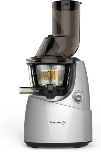 Vista 3 de Kuvings Exprimidor lento entero sin BPA B6000PR, rojo, incluye colador de batido y sorbete