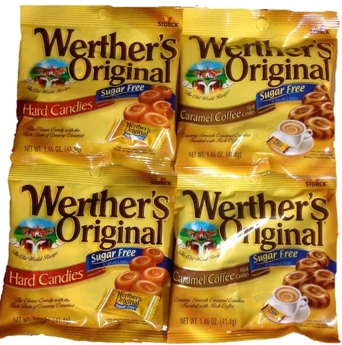 Vista 19 de Werther's Original - Golosinas duras rellenas de manzana caramelizada, 5.5 oz, paquete de 2