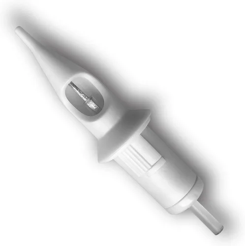 Vista 2 de BIGWASP Cartucho de aguja de tatuaje desechable profesional 1003RL #10 Bugpin 3 Round Liner (3RL) 20Pcs #10 Bugpin, se adapta a la mayoría