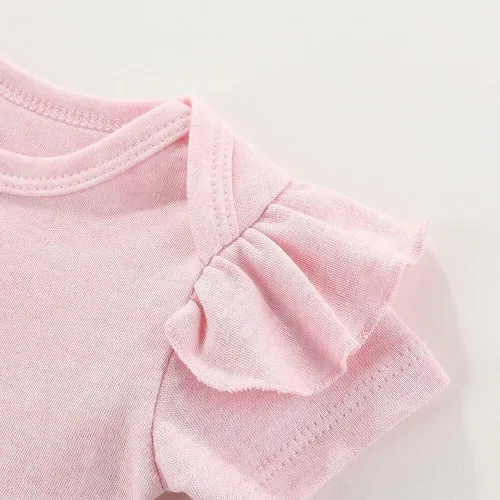 Vista 3 de Un primer cumpleaños traje 1er cumpleaños Conjunto de ropa de bebé niña tutú falda 0-3 meses