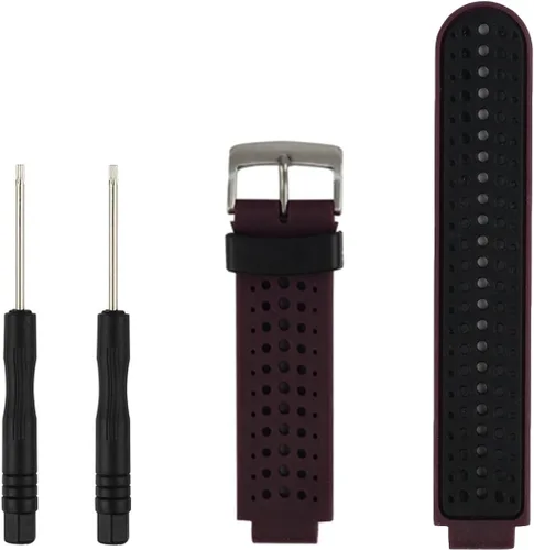 Vista 19 de Correa de repuesto para reloj inteligente para Garmin Forerunner 220/230/235/620/630/735XT/235Lite Tamaño libre 5.11"-8.46