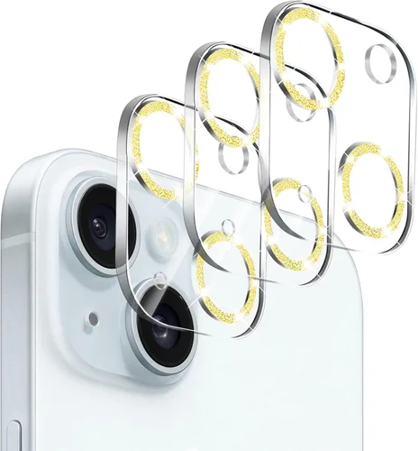 Vista 84 de Dengduoduo Paquete de 3 protectores de lente de cámara de vidrio templado para iPhone 15 de 6.1 pulgadas y para iPhone 15 Plus de 6.7 pulgadas