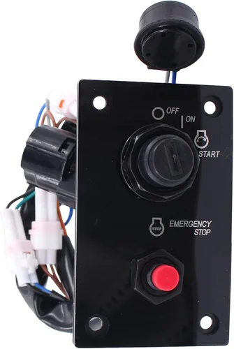 Vista 4 de ApplianPar Panel de interruptor de encendido único superior fuera de borda con llave 37100-96J24 37100-96J27 para Suzuki