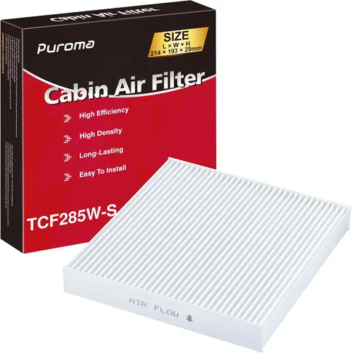 Vista 18 de Puroma Filtro de aire de cabina multicapa para CF12150 6081C 12150-C1 Ford