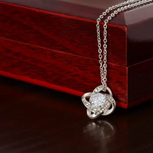 Vista 9 de Set de regalo Aros y Collar Joyas para Mujer Regalo para Esposa de Aniversario Dia De Los Enamorados, Regalo Para Novia San Valetine Regalo Joyeria
