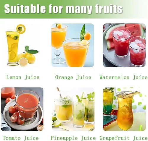 Vista 6 de Ultimate Juice Squeeze, exprimidor manual, exprimidor manual portátil, exprimidor de frutas versátil para uvas de sandía, limón, naranja
