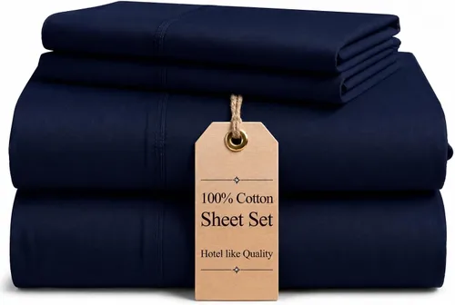 Vista 18 de Good Sleep Bedding Sábanas tamaño individual XL, juego de sábanas de 4 piezas, 800 hilos, suaves, duraderas, extra largas, bolsillo profundo de 16