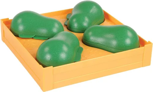 Vista 3 de Learning Resources Learn-A-Lot - Aguacates - 9 piezas, a partir de 18 meses, juguetes SEL para niños pequeños, habilidades motoras finas