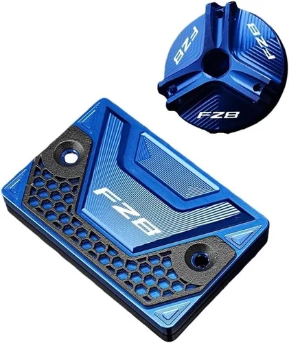 Vista 4 de Clutch Cylinder Reservoir Cover Motorcycle CNC Drain Engine Oil Filler Cap Front Brake Fluid Reservoir Cover For FZ-8 FZ 8 ZF8N FZ8S For FAZER FZ8