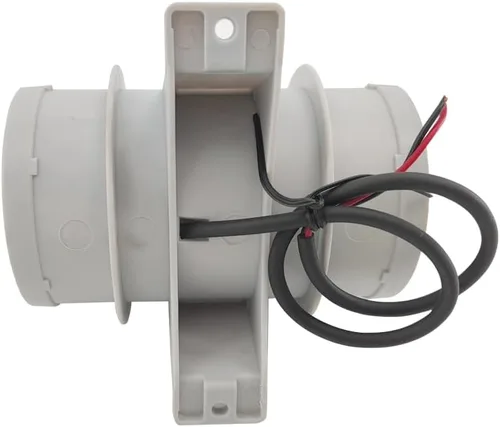Vista 4 de ISURE MARINE Ventilador en línea de 3 pulgadas, soplador silencioso de 12 V soplador de aire de sentina marina para circulación de aire