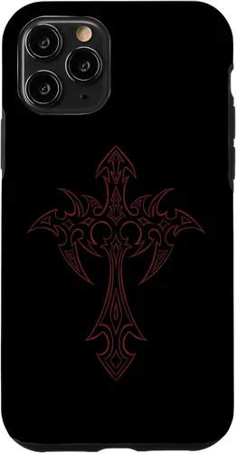 Vista 29 de Y2k Mall Goth Grunge Aesthetic Gothic Cross Case for iPhone 17