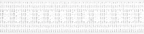 Vista 3 de Dritz 1/2" elástico no enrollable, 4 yardas de largo, color blanco