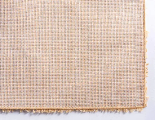 Vista 319 de Unique Loom Colección Davos Shag - Alfombra Lino