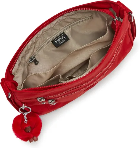 Vista 3 de Kipling Women's Sara, Lightweight, Adjustable Nylon Waist Pack with Multi-compartment Zip Pockets