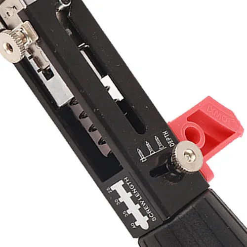 Vista 5 de Cadena de tornillo automática, adaptador de tornillo de taladro, cadena de espiga de tornillo ajustable de metal, accesorio de taladro eléctrico