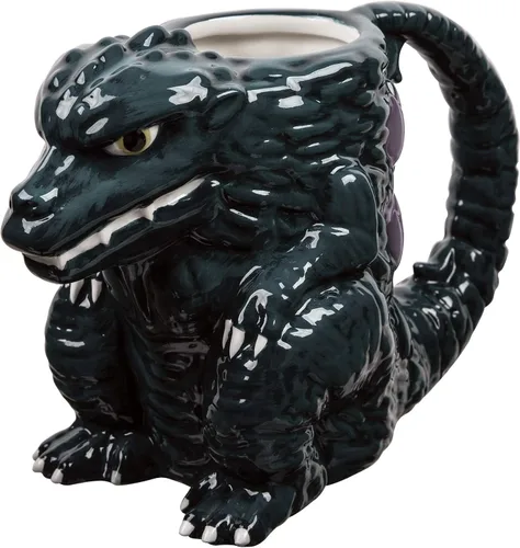Vista 2 de Vandor Taza de cerámica esculpida de Godzilla